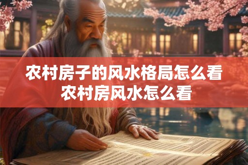 农村房子的风水格局怎么看 农村房风水怎么看 农村房子的风水格局怎么看 农村房风水怎么看