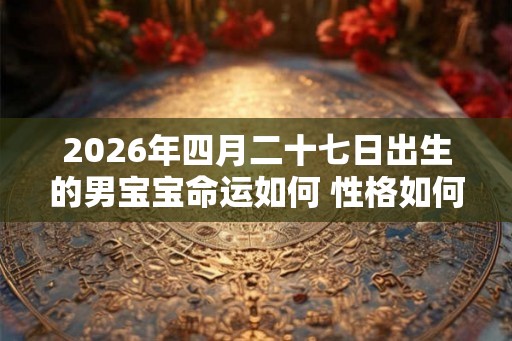 2026年四月二十七日出生的男宝宝命运如何 性格如何