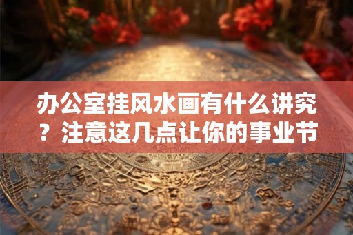 办公室挂风水画有什么讲究?注意这几点让你的事业节节高升 办公室挂风水画有什么讲究?注意这几点让你的事业节节高升