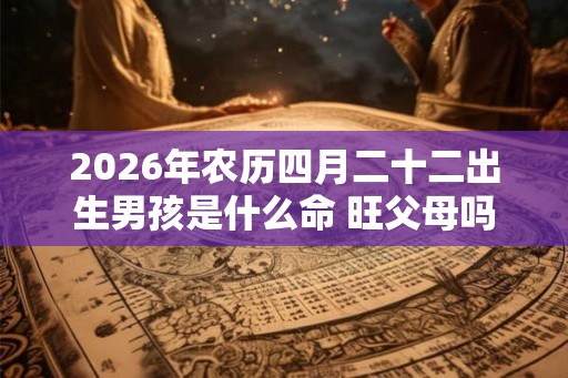2026年农历四月二十二出生男孩是什么命 旺父母吗