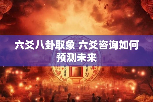 六爻八卦取象 六爻咨询如何预测未来