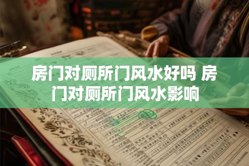 房门对厕所门风水好吗 房门对厕所门风水影响