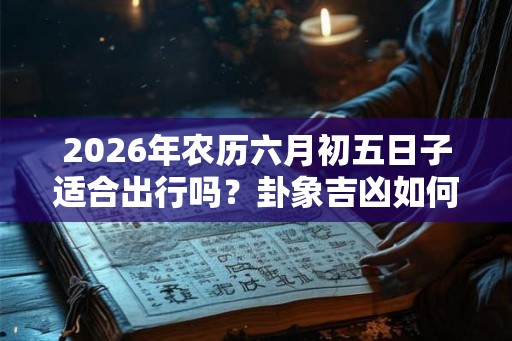 2026年农历六月初五日子适合出行吗？卦象吉凶如何？