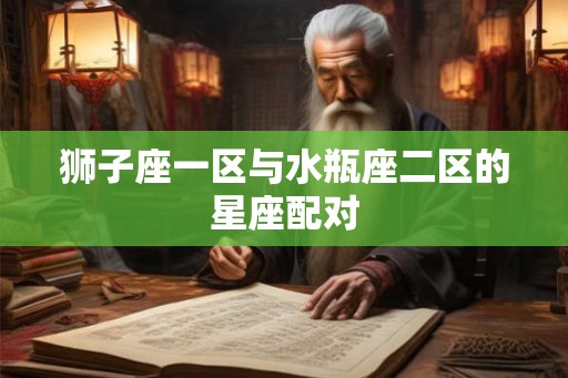 狮子座一区与水瓶座二区的星座配对