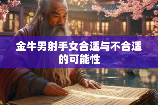 金牛男射手女合适与不合适的可能性