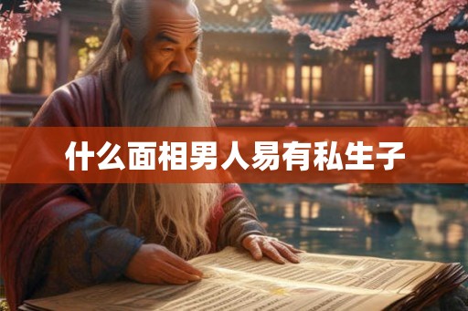 什么面相男人易有私生子