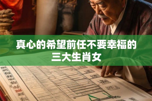 真心的希望前任不要幸福的三大生肖女