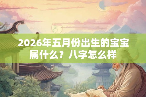 2026年五月份出生的宝宝属什么？八字怎么样