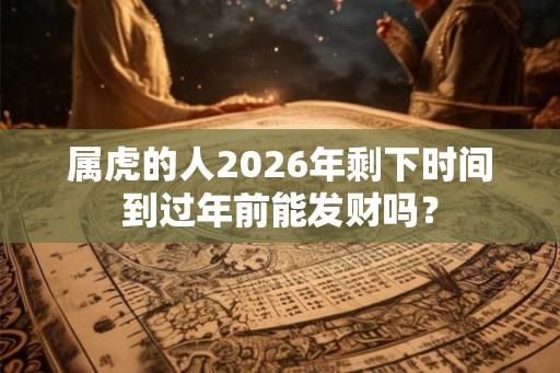 属虎的人2026年剩下时间到过年前能发财吗? 属虎的人2026年剩下时间到过年前能发财吗?