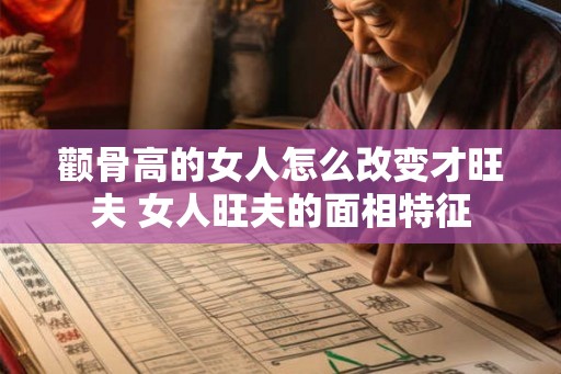 颧骨高的女人怎么改变才旺夫 女人旺夫的面相特征