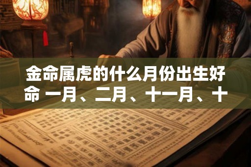 金命属虎的什么月份出生好命 一月、二月、十一月、十二月
