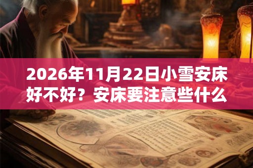 2026年11月22日小雪安床好不好？安床要注意些什么？