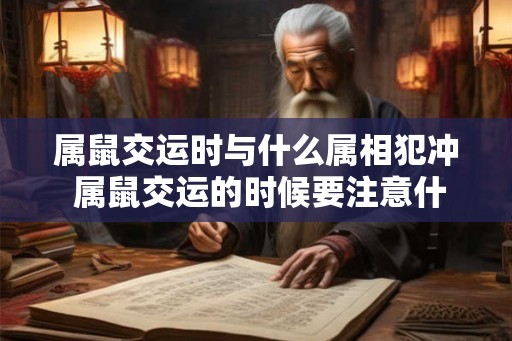 属鼠交运时与什么属相犯冲 属鼠交运的时候要注意什么