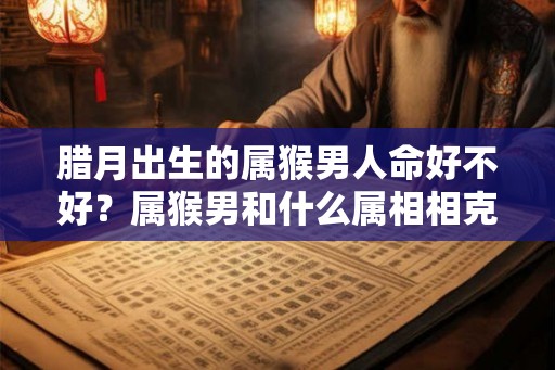 腊月出生的属猴男人命好不好？属猴男和什么属相相克？