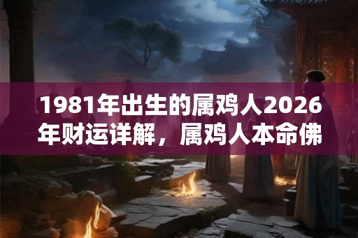 1981年出生的属鸡人2026年财运详解，属鸡人本命佛是什么？