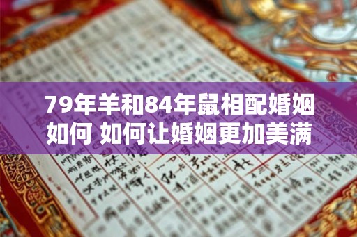 79年羊和84年鼠相配婚姻如何 如何让婚姻更加美满