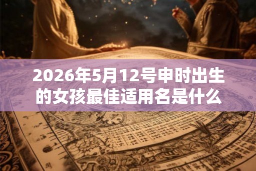 2026年5月12号申时出生的女孩最佳适用名是什么