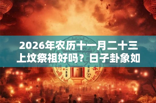2026年农历十一月二十三上坟祭祖好吗？日子卦象如何？