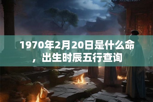 1970年2月20日是什么命，出生时辰五行查询
