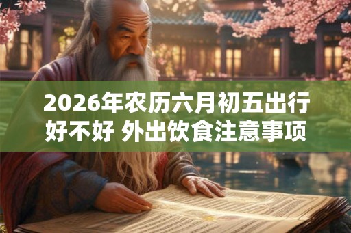 2026年农历六月初五出行好不好 外出饮食注意事项
