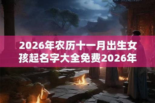 2026年农历十一月出生女孩起名字大全免费2026年 2026年农历十一月出生女孩起名字大全免费2026年