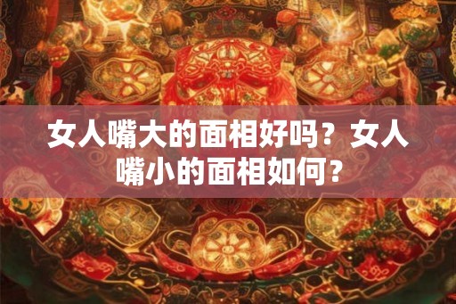 女人嘴大的面相好吗？女人嘴小的面相如何？