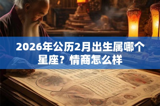 2026年公历2月出生属哪个星座?情商怎么样 2026年公历2月出生属哪个星座?情商怎么样
