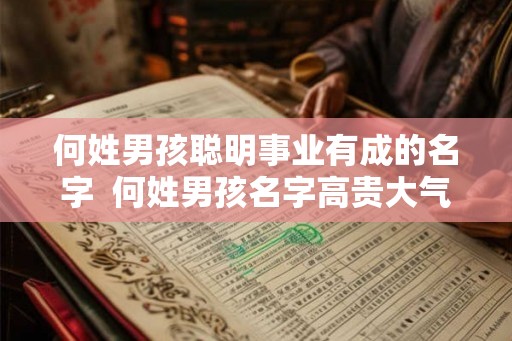 何姓男孩聪明事业有成的名字 何姓男孩名字高贵大气 何姓男孩聪明事业有成的名字 何姓男孩名字高贵大气