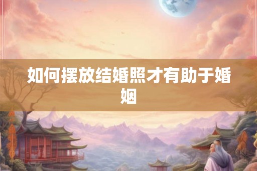 如何摆放结婚照才有助于婚姻