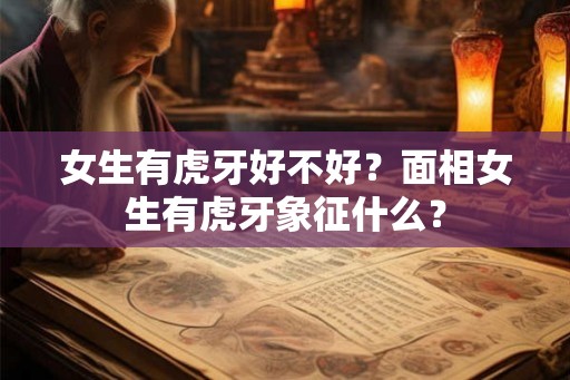 女生有虎牙好不好?面相女生有虎牙象征什么? 女生有虎牙好不好?面相女生有虎牙象征什么?