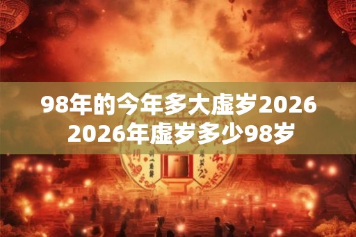 98年的今年多大虚岁2026 2026年虚岁多少98岁