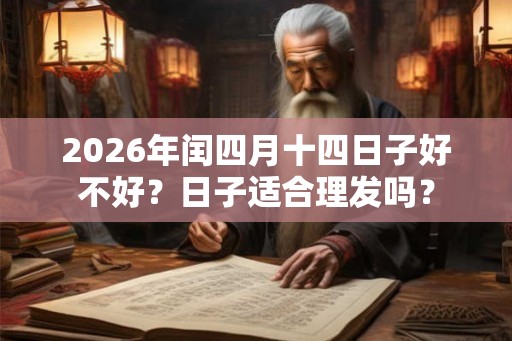2026年闰四月十四日子好不好？日子适合理发吗？