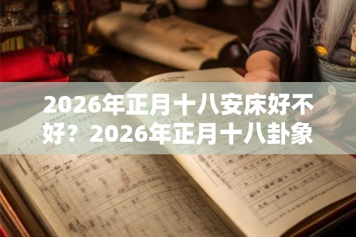 2026年正月十八安床好不好？2026年正月十八卦象好吗？