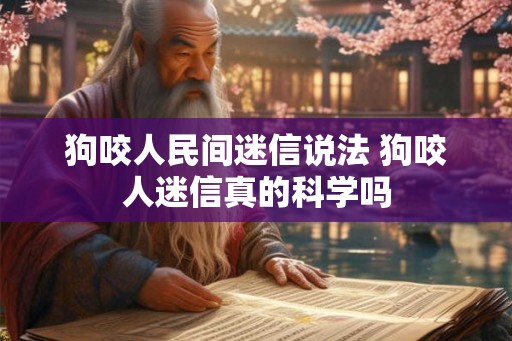 狗咬人民间迷信说法 狗咬人迷信真的科学吗