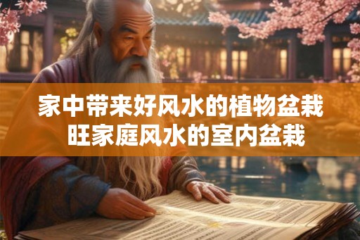家中带来好风水的植物盆栽  旺家庭风水的室内盆栽