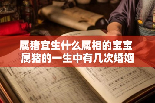 属猪宜生什么属相的宝宝 属猪的一生中有几次婚姻