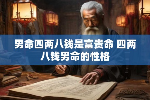 男命四两八钱是富贵命 四两八钱男命的性格