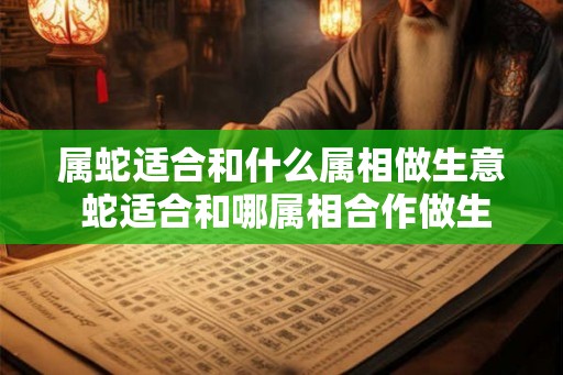 属蛇适合和什么属相做生意 蛇适合和哪属相合作做生意 属蛇适合和什么属相做生意 蛇适合和哪属相合作做生意