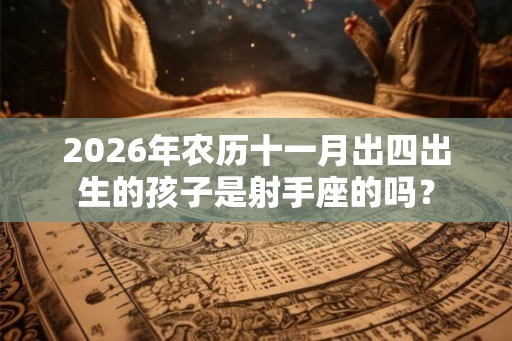 2026年农历十一月出四出生的孩子是射手座的吗？
