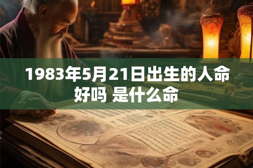 1983年5月21日出生的人命好吗 是什么命