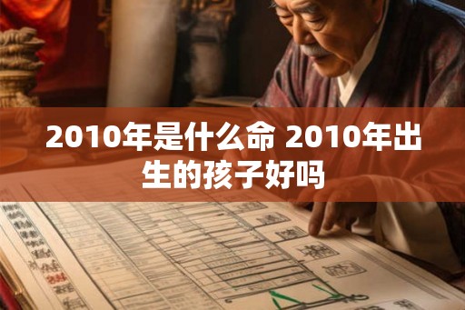 2010年是什么命 2010年出生的孩子好吗 2010年是什么命 2010年出生的孩子好吗