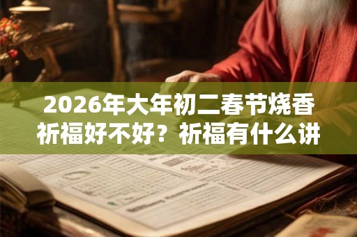 2026年大年初二春节烧香祈福好不好？祈福有什么讲究？
