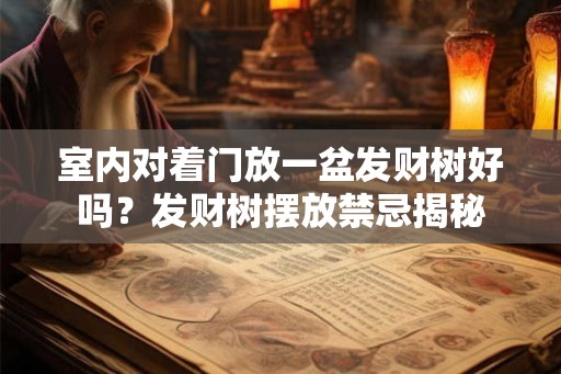 室内对着门放一盆发财树好吗？发财树摆放禁忌揭秘