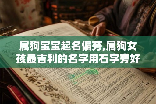 属狗宝宝起名偏旁,属狗女孩最吉利的名字用石字旁好吗？