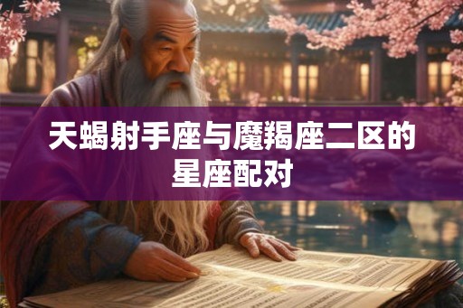 天蝎射手座与魔羯座二区的星座配对