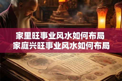家里旺事业风水如何布局 家庭兴旺事业风水如何布局