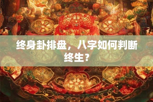 终身卦排盘，八字如何判断终生？