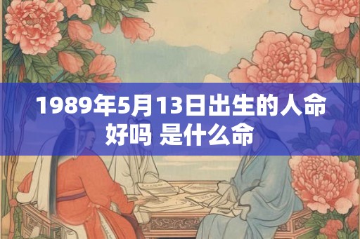 1989年5月13日出生的人命好吗 是什么命 1989年5月13日出生的人命好吗 是什么命