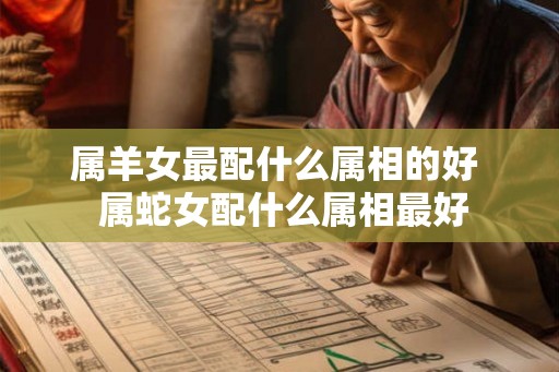 属羊女最配什么属相的好  属蛇女配什么属相最好