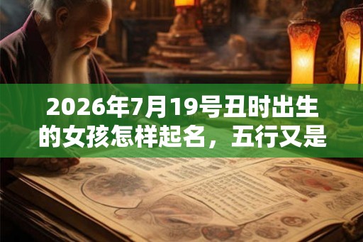 2026年7月19号丑时出生的女孩怎样起名,五行又是什么? 2026年7月19号丑时出生的女孩怎样起名,五行又是什么?